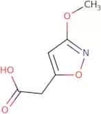 2-(3-Methoxy-1,2-oxazol-5-yl)acetic acid