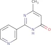 6-Methyl-2-(pyridin-3-yl)pyrimidin-4-ol