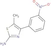 5-Methyl-4-(3-nitrophenyl)-1,3-thiazol-2-amine