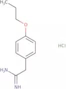 2-(4-Propoxyphenyl)ethanimidamide hydrochloride
