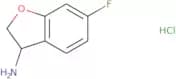 6-Fluoro-2,3-dihydro-1-benzofuran-3-amine hydrochloride