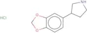 3-(1,3-Dioxaindan-5-yl)pyrrolidine hydrochloride
