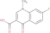 7-Fluoro-1-methyl-4-oxo-1,4-dihydroquinoline-3-carboxylic acid