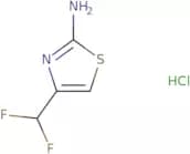 4-(Difluoromethyl)-1,3-thiazol-2-amine hydrochloride