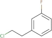Benzene, 1-(2-chloroethyl)-3-fluoro-
