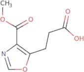 3-[4-(Methoxycarbonyl)-1,3-oxazol-5-yl]propanoic acid