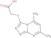 (5,7-Dimethyl-[1,2,4]triazolo[4,3-a]pyrimidin-3-ylsulfanyl)-acetic acid