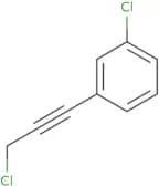 1-Chloro-3-(3-chloroprop-1-yn-1-yl)benzene