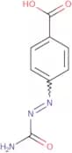 4-[(Carbamoylimino)amino]benzoic acid