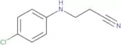 3-[(4-Chlorophenyl)amino]propanenitrile