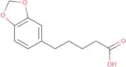 5-(1,3-Dioxaindan-5-yl)pentanoic acid