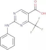 2-(Phenylamino)-4-(trifluoromethyl)pyrimidine-5-carboxylic acid