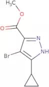 Methyl 4-bromo-5-cyclopropyl-1H-pyrazole-3-carboxylate