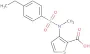 3-[[(4-Ethylphenyl)sulfonyl](methyl)-amino]thiophene-2-carboxylic acid