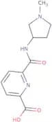 6-[(1-Methylpyrrolidin-3-yl)carbamoyl]pyridine-2-carboxylic acid