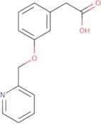 2-[3-(Pyridin-2-ylmethoxy)phenyl]acetic acid