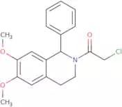 2-Chloro-1-(6,7-dimethoxy-1-phenyl-1,2,3,4-tetrahydroisoquinolin-2-yl)ethan-1-one