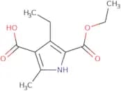 5-(Ethoxycarbonyl)-4-ethyl-2-methyl-1H-pyrrole-3-carboxylic acid