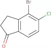 4-Bromo-5-chloro-2,3-dihydro-1H-inden-1-one
