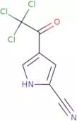 4-(Trichloroacetyl)-1H-pyrrole-2-carbonitrile
