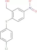 {2-[(4-Chlorophenyl)sulfanyl]-5-nitrophenyl}methanol