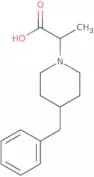 2-(4-Benzylpiperidin-1-yl)propanoic acid