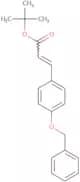 tert-Butyl (2E)-3-[4-(benzyloxy)phenyl]prop-2-enoate