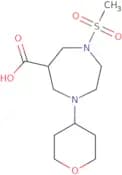 1-Methanesulfonyl-4-(tetrahydro-pyran-4-yl)-[1,4]diazepane-6-carboxylic acid