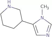 3-(1-Methyl-1H-imidazol-5-yl)piperidine