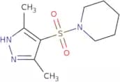 1-[(3,5-Dimethyl-1H-pyrazol-4-yl)sulfonyl]piperidine