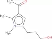 1-[5-(3-Hydroxypropyl)-1,2-dimethyl-1H-pyrrol-3-yl]ethan-1-one