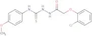 1-(2-(2-chlorophenoxy)acetyl)-4-(4-methoxyphenyl)thiosemicarbazide