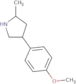 4-(4-Methoxyphenyl)-2-methylpyrrolidine