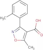 5-Methyl-3-(2-methylphenyl)-1,2-oxazole-4-carboxylic acid