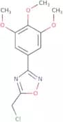 5-(Chloromethyl)-3-(3,4,5-trimethoxyphenyl)-1,2,4-oxadiazole