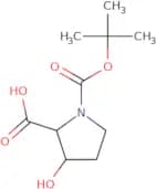 1-[(tert-Butoxy)carbonyl]-3-hydroxypyrrolidine-2-carboxylic acid