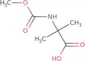2-[(Methoxycarbonyl)amino]-2-methylpropanoic acid