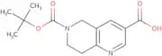 6-[(tert-Butoxy)carbonyl]-5,6,7,8-tetrahydro-1,6-naphthyridine-3-carboxylic Acid