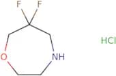 6,6-difluoro-1,4-oxazepane hydrochloride