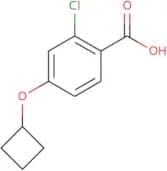 2-Chloro-4-cyclobutoxybenzoic acid