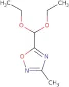 5-(Diethoxymethyl)-3-methyl-1,2,4-oxadiazole