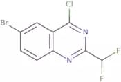 6-Bromo-4-chloro-2-(difluoromethyl)quinazoline