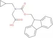 2-[(Cyclopropylmethyl)[(9H-fluoren-9-ylmethoxy)carbonyl]amino]acetic acid