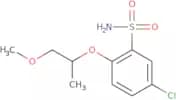 5-Chloro-2-[(1-methoxypropan-2-yl)oxy]benzene-1-sulfonamide