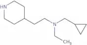 (Cyclopropylmethyl)(ethyl)[2-(piperidin-4-yl)ethyl]amine