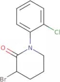 3-Bromo-1-(2-chlorophenyl)piperidin-2-one