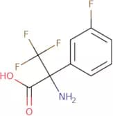 2-Amino-3,3,3-trifluoro-2-(3-fluorophenyl)propanoic acid
