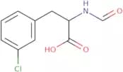 3-(3-Chlorophenyl)-2-formamidopropanoic acid