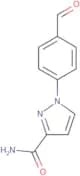 1-(4-Formylphenyl)-1H-pyrazole-3-carboxamide