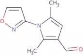 2,5-Dimethyl-1-(1,2-oxazol-3-yl)-1H-pyrrole-3-carbaldehyde